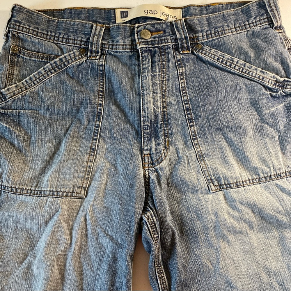 Gap Jean Patch Pocket Womens Jean Shorts Size 34